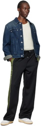 Lanvin Black Stripe Sweatpants