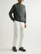 Boglioli - Cotton-Jersey Sweatshirt - Green