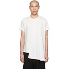 Yohji Yamamoto Off-White Diagonal T-Shirt