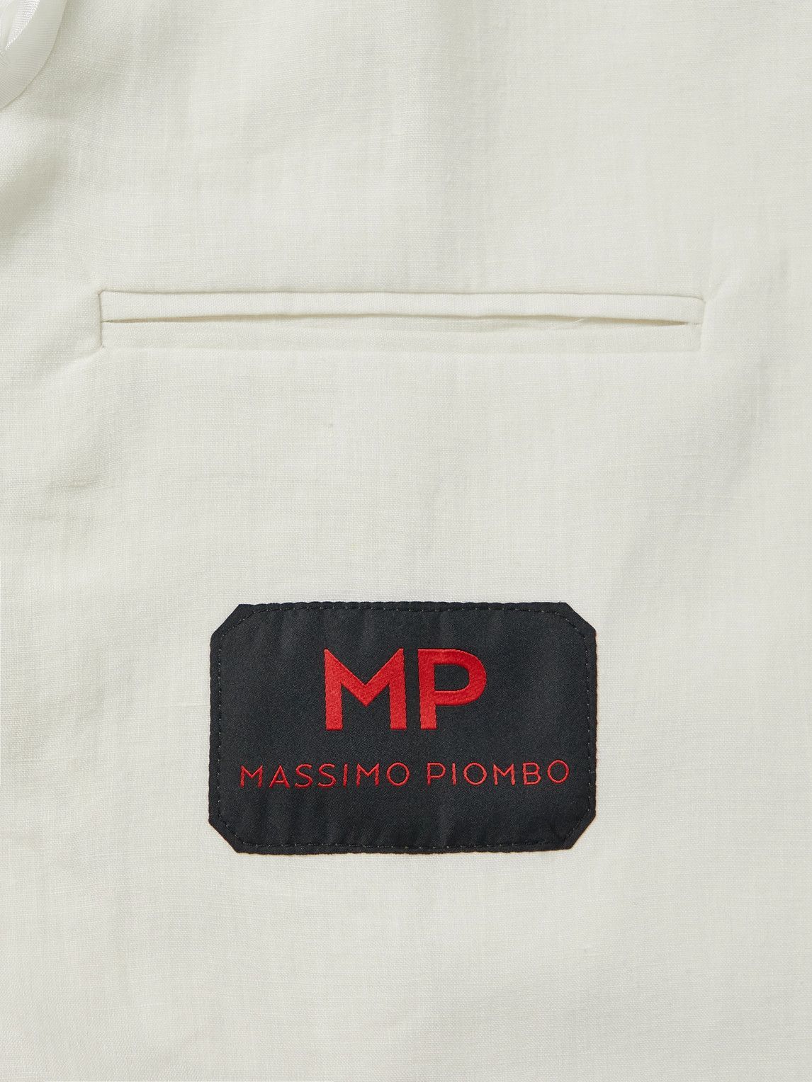 MP Massimo Piombo - Unstructured Linen Blazer - Neutrals