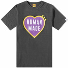 Human Made Men's Big Heart T-Shirt in Black