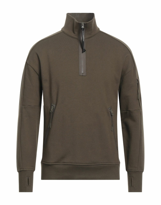 Photo: C. p. Company Mens Sweatshirt Military in Green