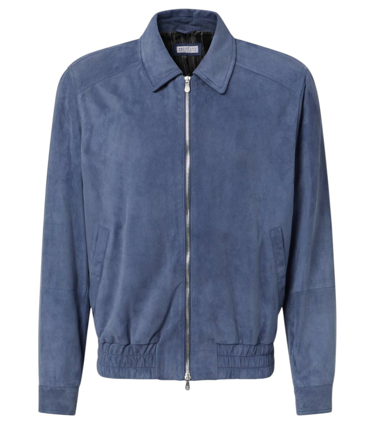 ジャケット BRUNELLO CUCINELLI JACKET (MH5517087 C001) Brunello Cucinelli Suede bomber jacket Brunello Cucinelli