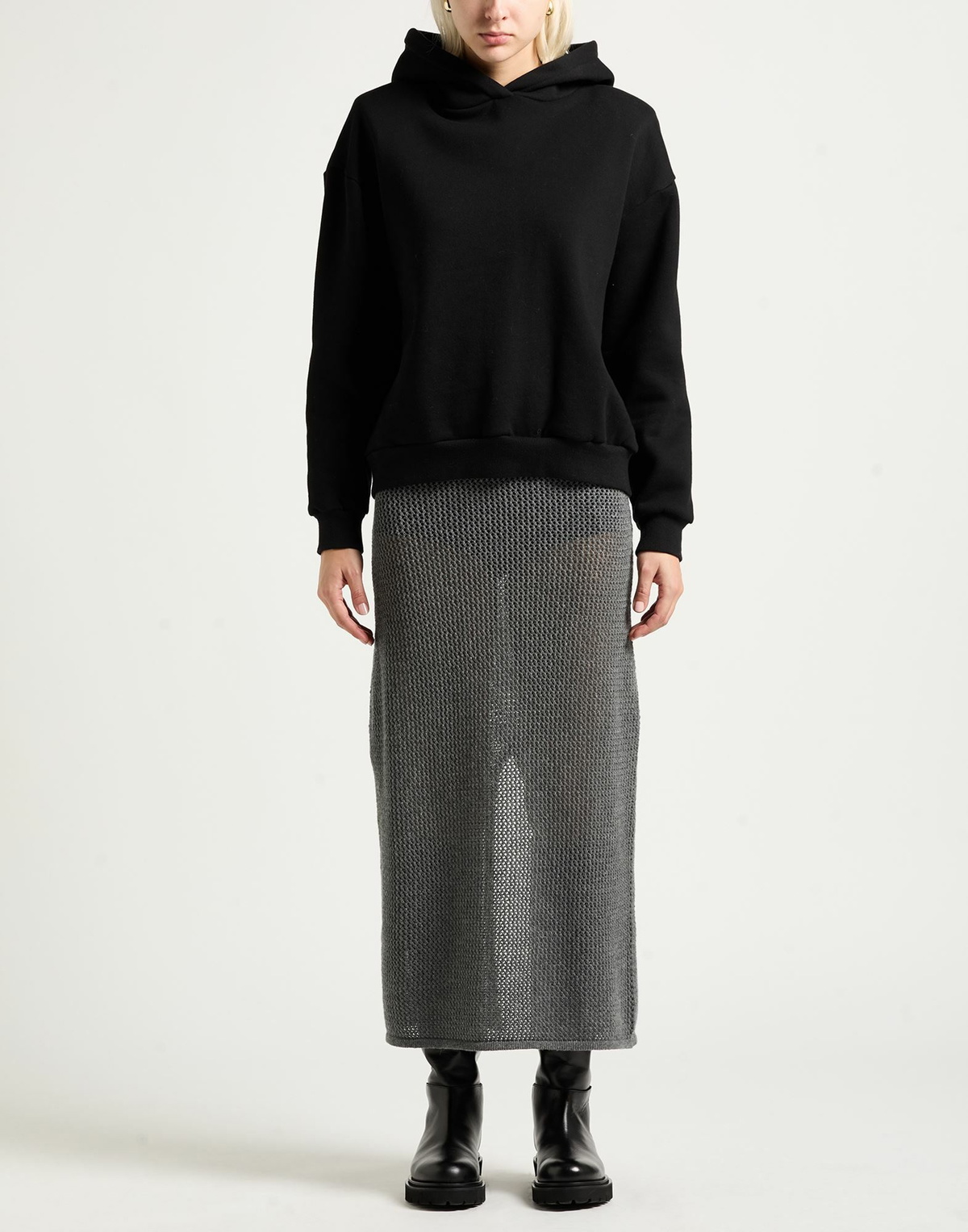 Crossley Womens Midi skirt in Grey