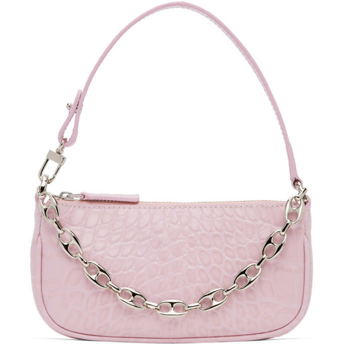 BY FAR Rachel Bag in Pink