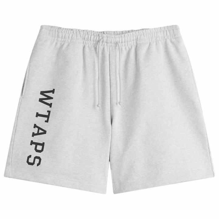 Photo: WTAPS Men's Academy Logo Shorts in Ash Gray