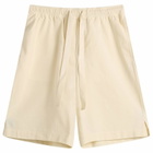 Studio Nicholson Women's Demba Elasticated Shorts in Antique White
