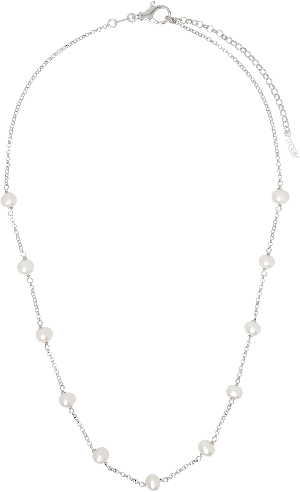 VEERT 'The Classic Pearl Chain' Necklace