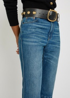 Chloe Cropped Straight-leg Jeans Denim