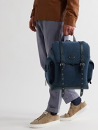 Mulberry - Heritage Leather-Trimmed Felt Backpack