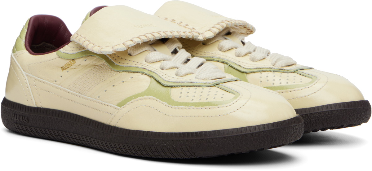 Alohas Beige Tb.490 Club Leather Sneakers