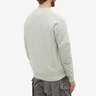 C.P. Company Men's Metropolis Tech Crew Sweat in Pelican