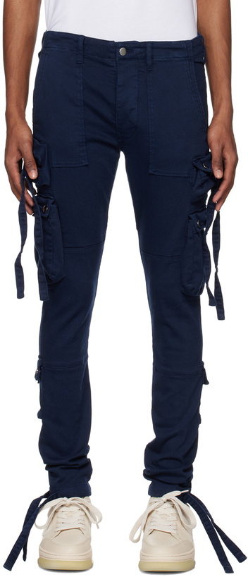 Photo: AMIRI Navy Tactical Cargo Pants