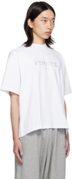 VTMNTS White Paris Crystal T-Shirt
