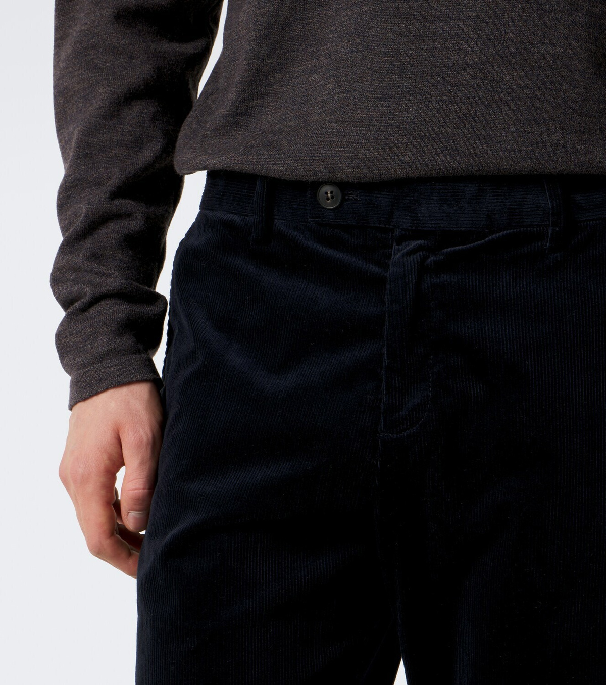 Sunspel Cotton corduroy straight pants