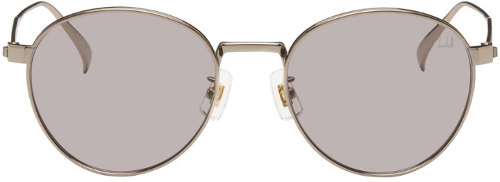Photo: Dunhill Gold Round Sunglasses