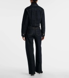 Victoria Beckham Cropped denim jacket