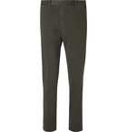 Ermenegildo Zegna - Cotton-Blend Twill Trousers - Green