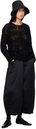 Black Comme des Garçons Black Crocheted Sweater