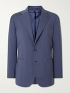 J. Mueser - Virgin Wool Suit Jacket - Blue