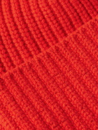 Les Tien - Ribbed Cashmere Beanie - Red