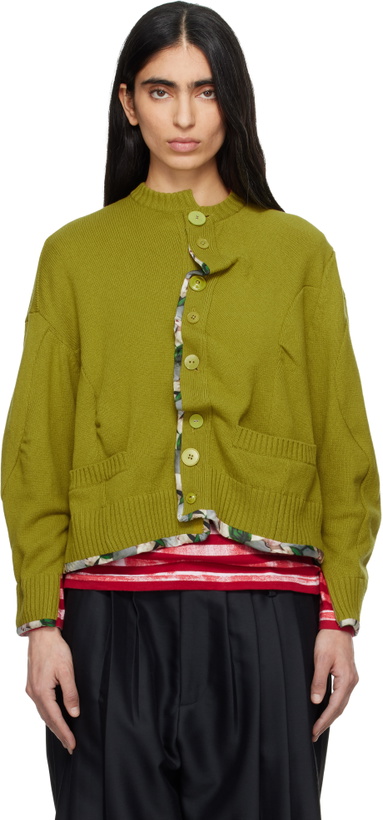 Photo: UNDERCOVER Green UC1F1902 Cardigan