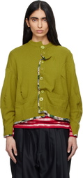 UNDERCOVER Green UC1F1902 Cardigan