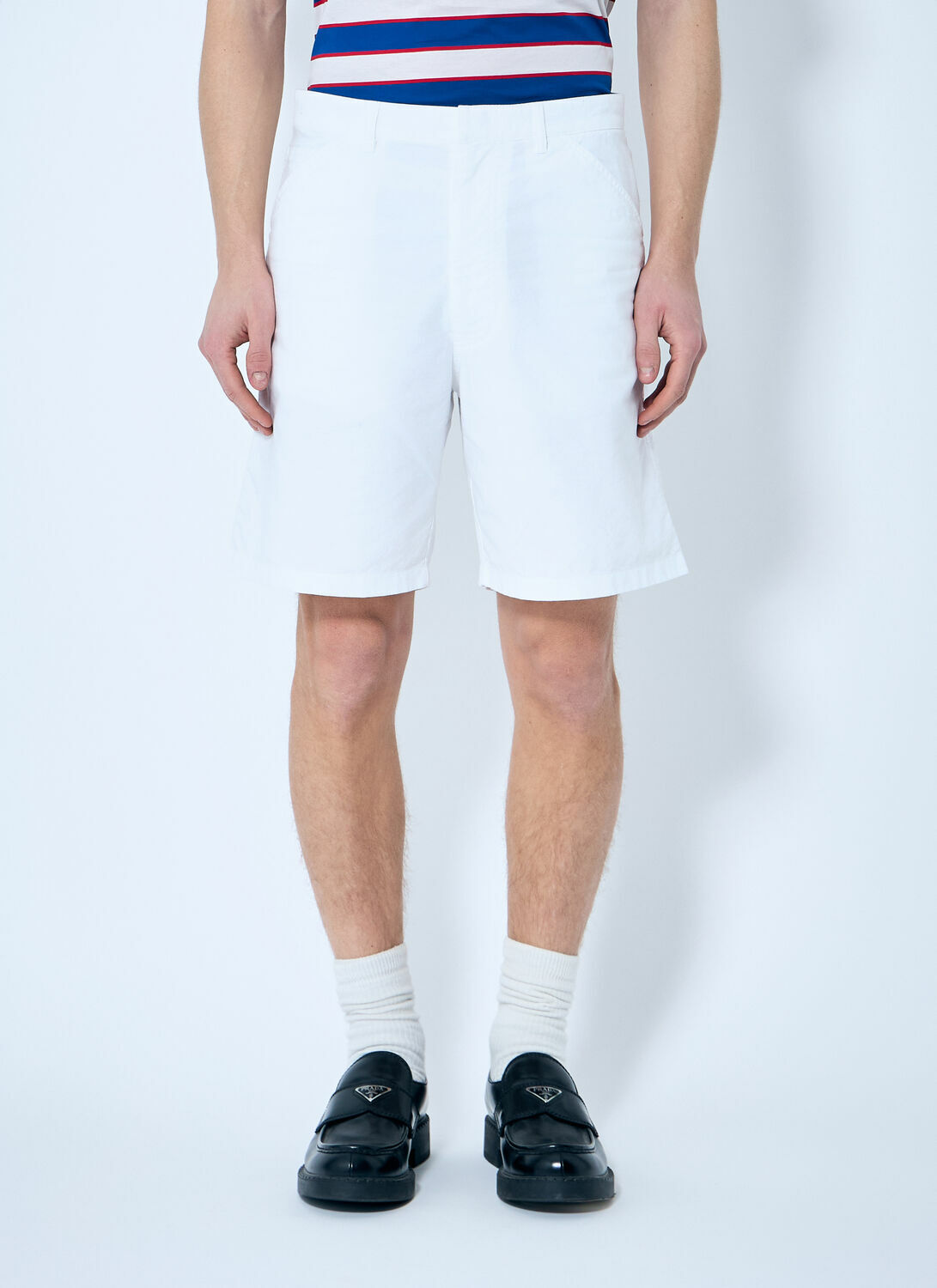 Prada Oxford Shorts