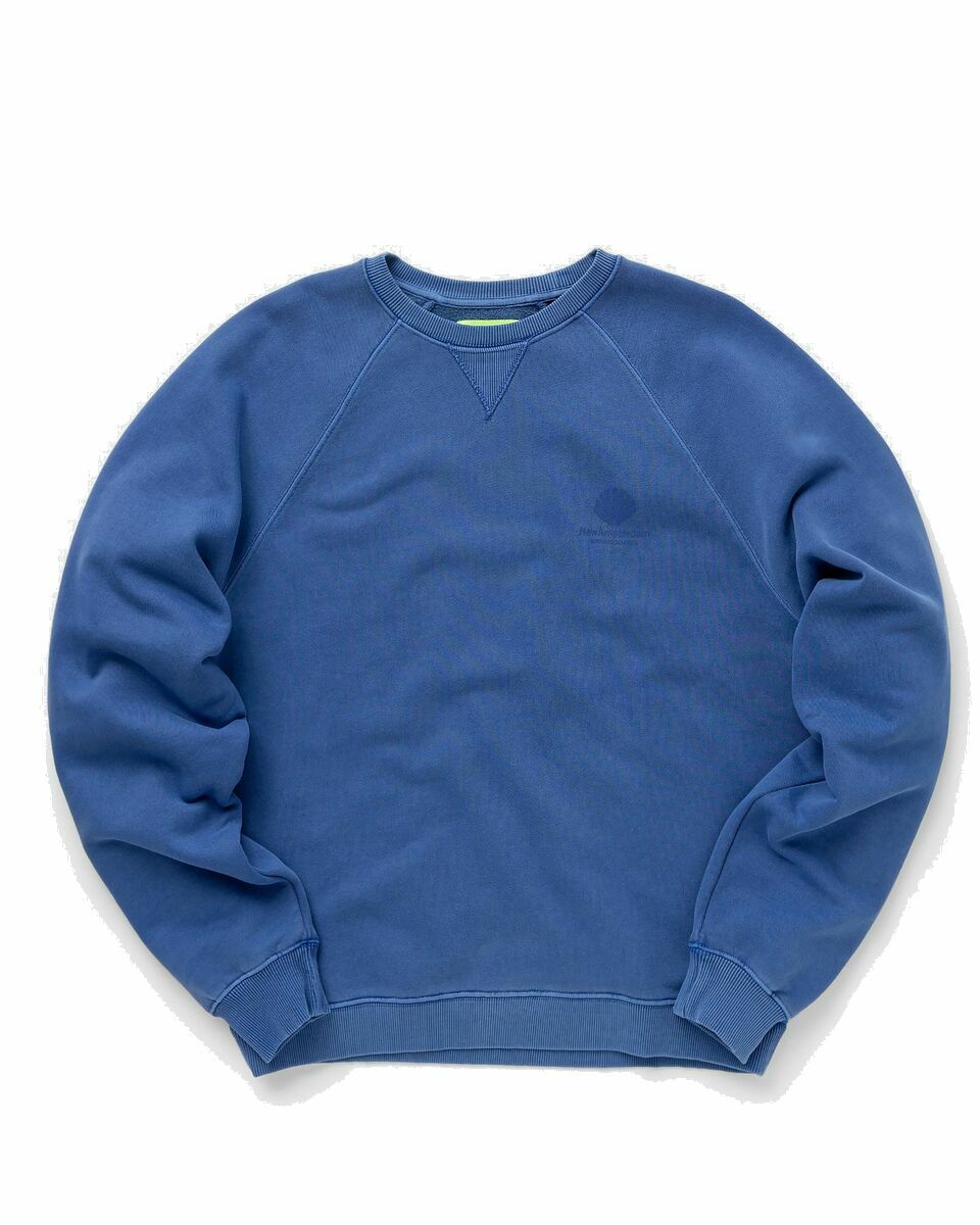 Photo: New Amsterdam City Crewneck Sweat Blue - Mens - Sweatshirts
