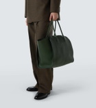 The Row Marlo leather tote bag