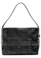 ST. Agni Woven Mini Leather Tote - Black - One Size