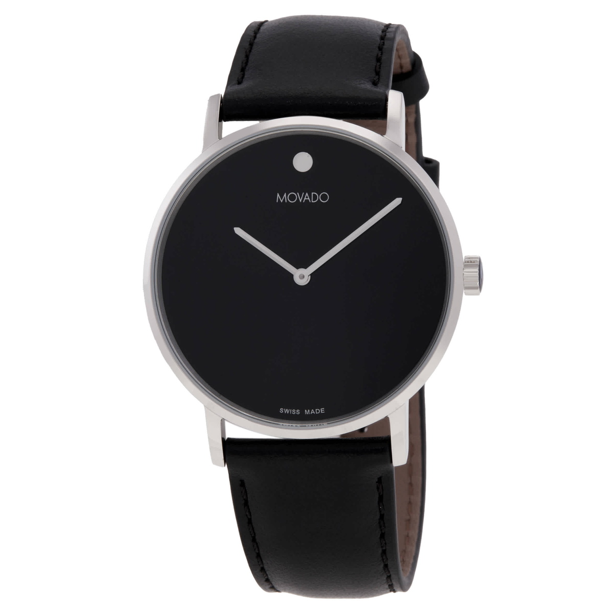 Movado Musem Black Dial Mens Watch 607589