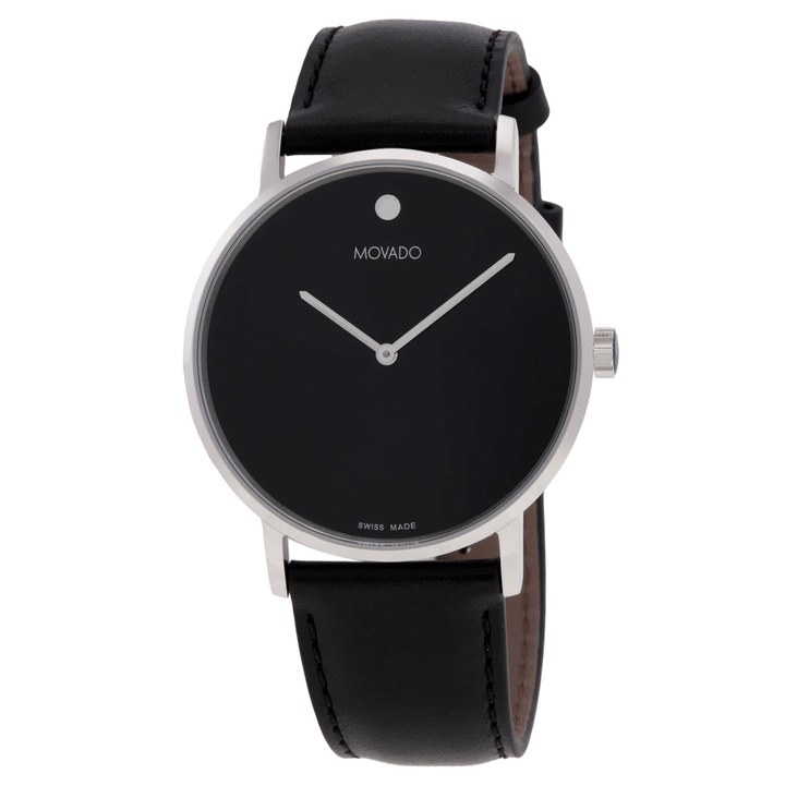 Photo: Movado Musem Black Dial Mens Watch 607589