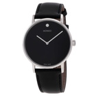 Movado Musem Black Dial Mens Watch 607589