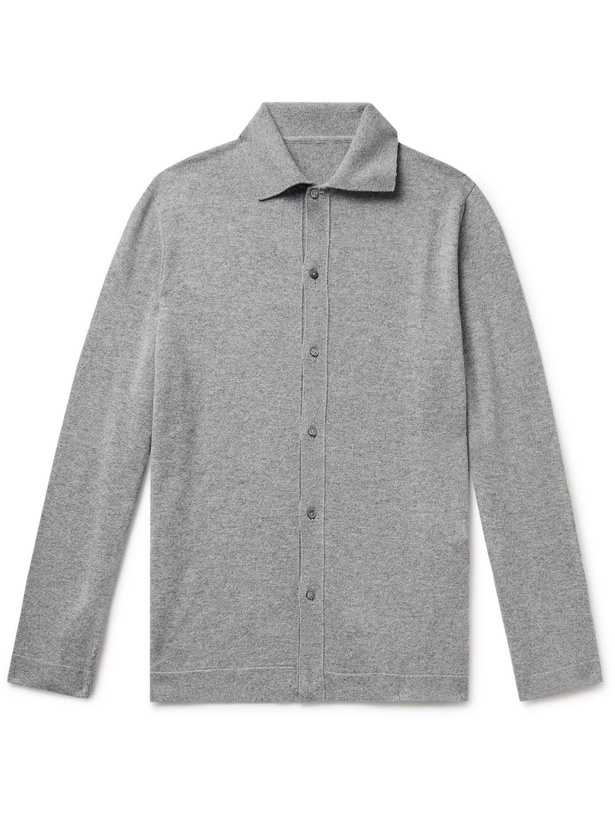 Photo: STÒFFA - Cashmere Shirt - Gray