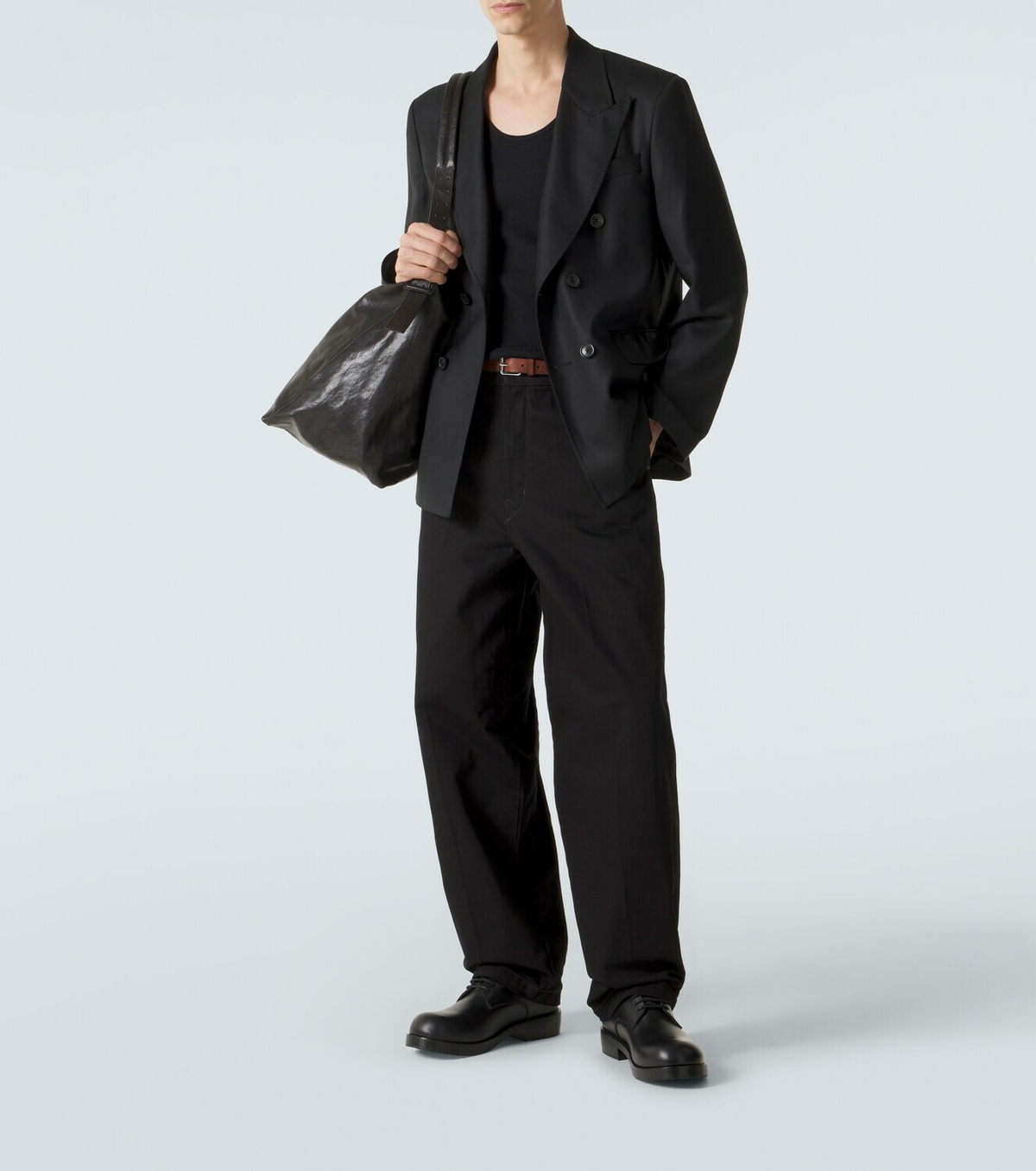 Lemaire Cotton and linen tank top