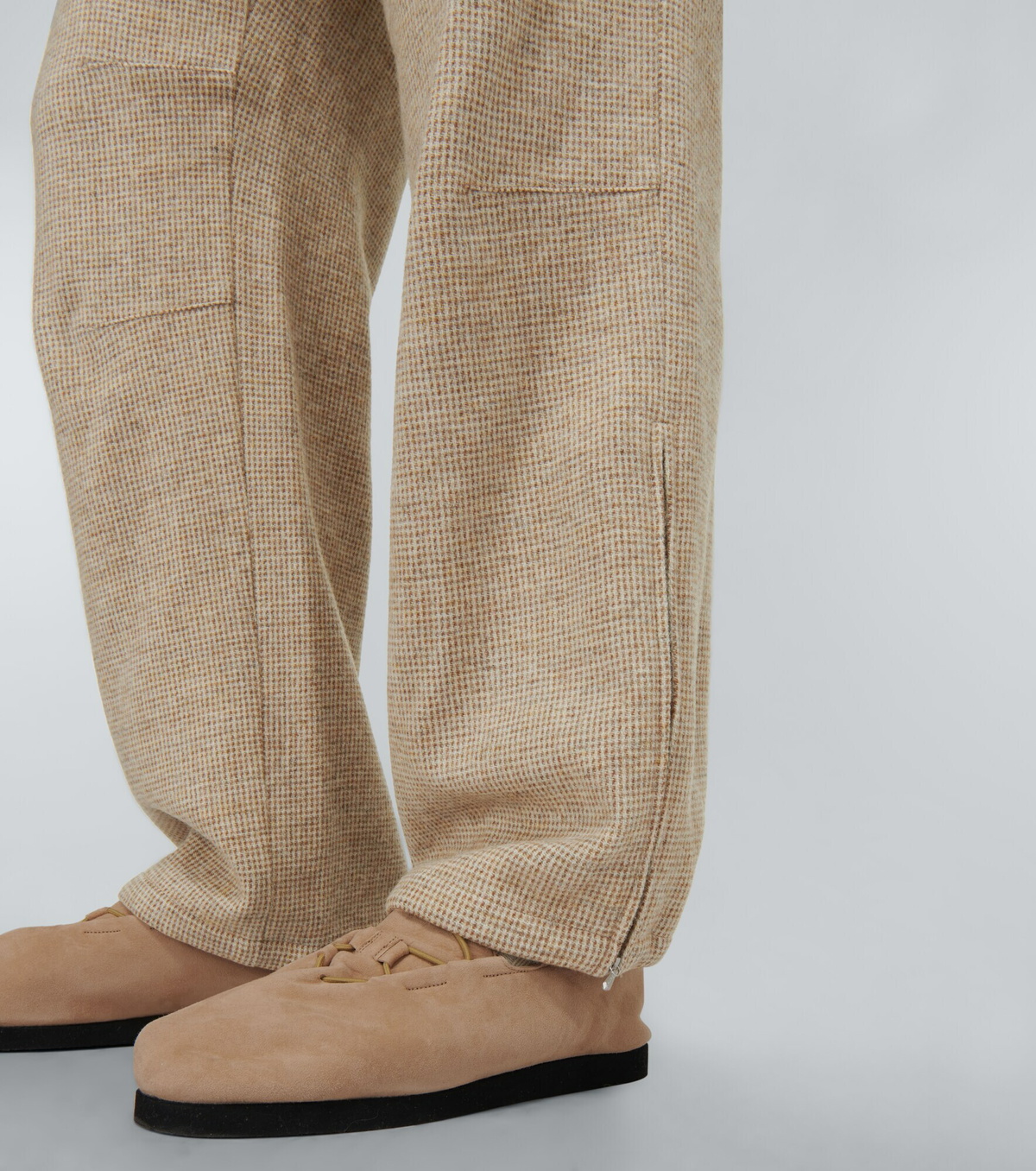 Auralee - Wool tweed pants Auralee