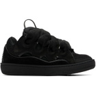 Lanvin Black Curb Sneakers