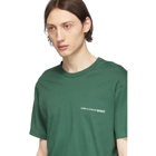 Comme des Garcons Shirt Green Logo T-Shirt