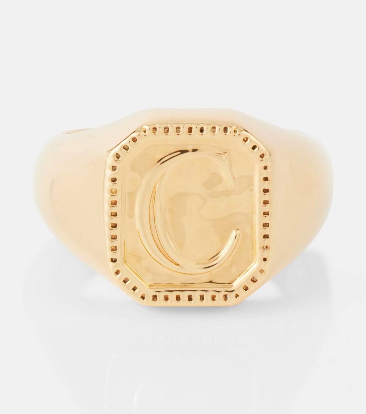 指輪・リング CHLOE VINTAGE GOLD BRASS CHARMS RING Chloé The Chloé Charms Ring | Chloé US