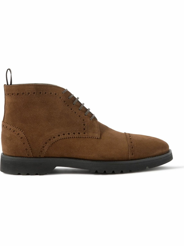 Photo: TOM FORD - Suede Chukka Boots - Brown
