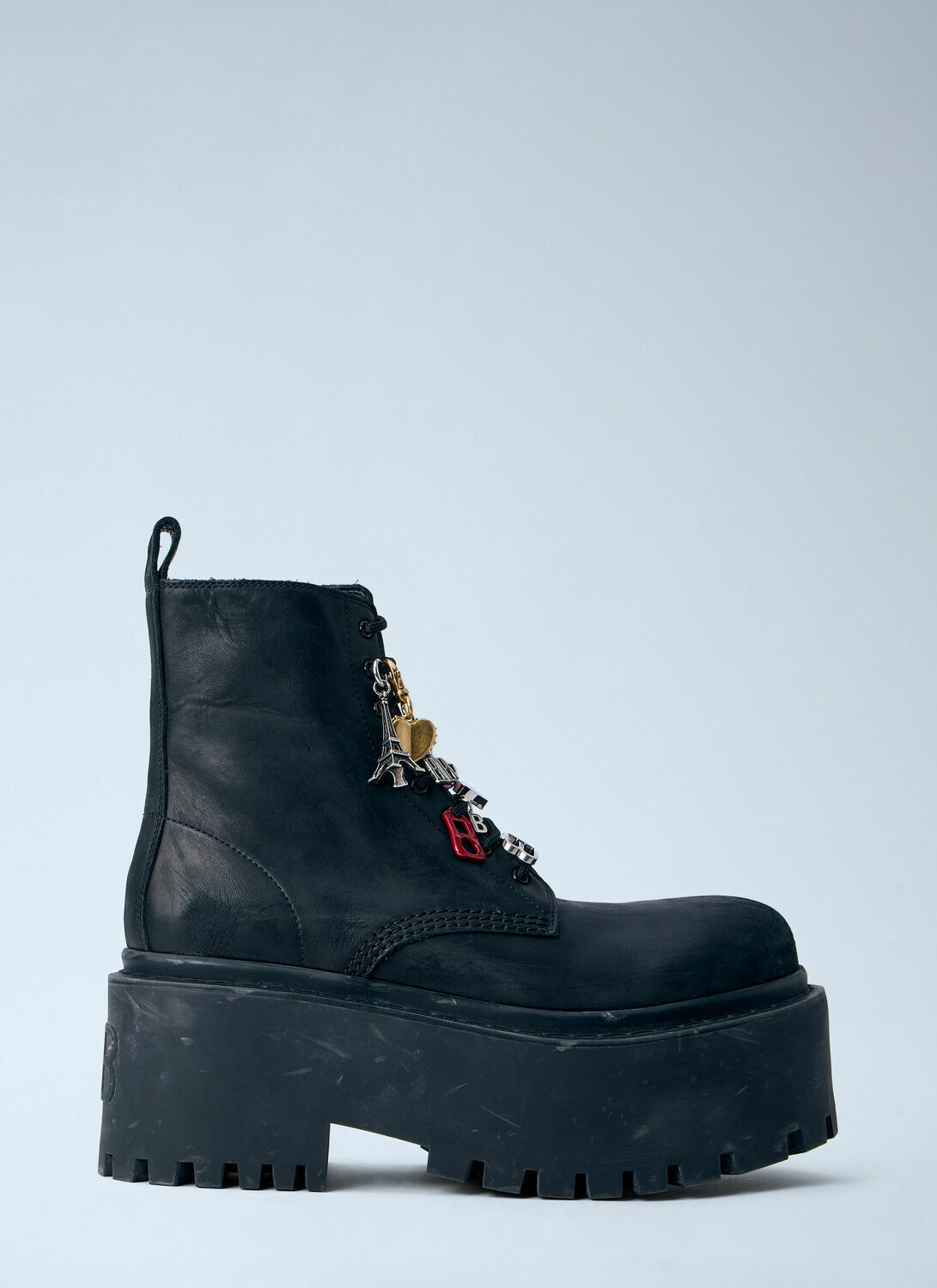 Balenciaga Charm-Detail Platform Boots