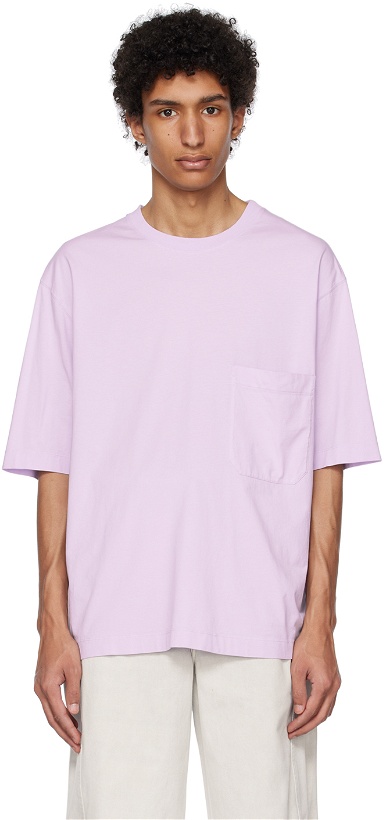 Photo: LEMAIRE Purple Boxy T-Shirt