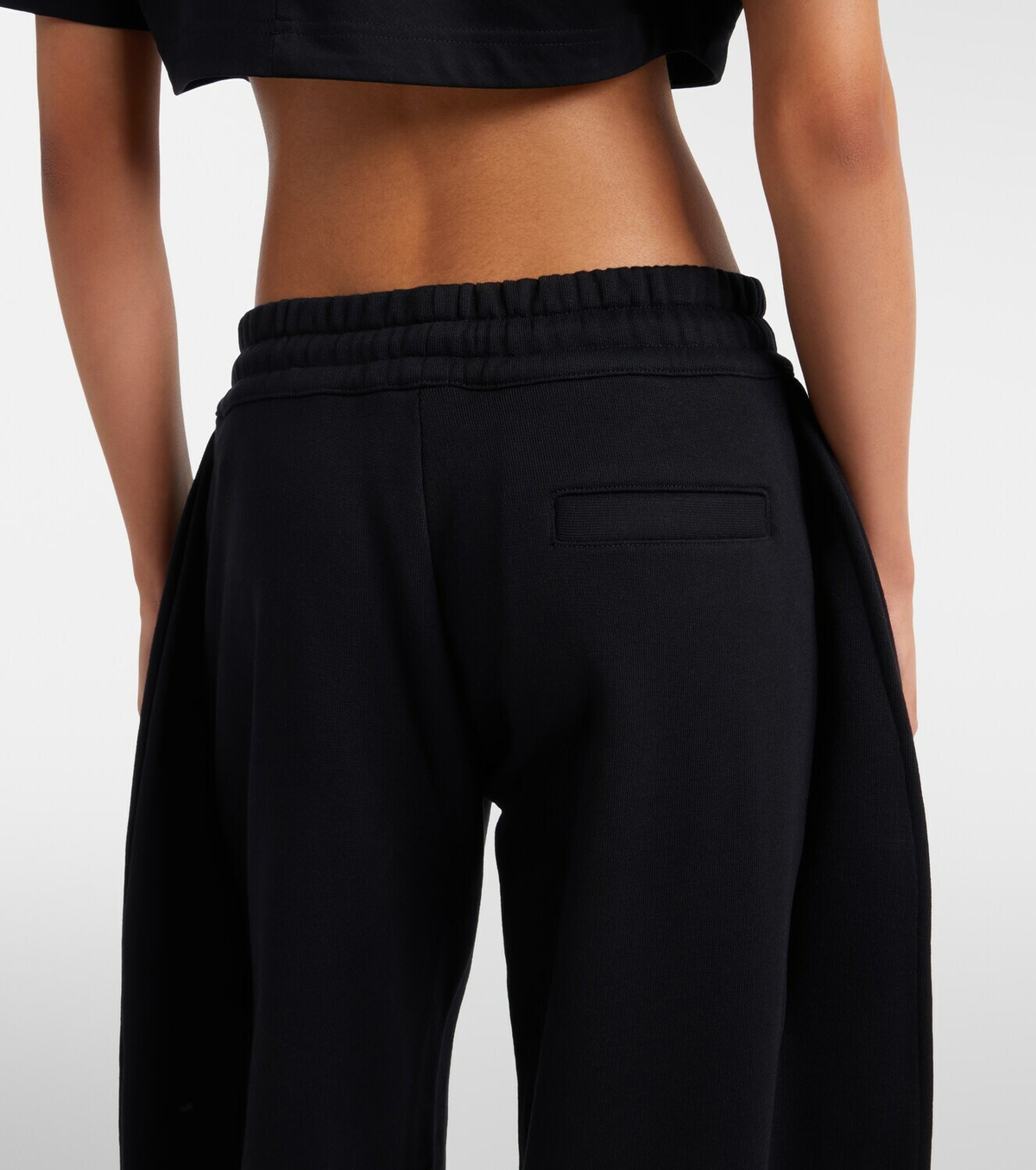 Alaïa Cotton fleece sweatpants