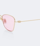 Valentino Torchon VLogo square sunglasses