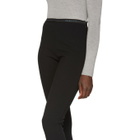 Prada Black Milano Elastic Band Leggings
