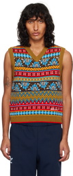 Wales Bonner Multicolor adidas Originals Edition Knit Vest