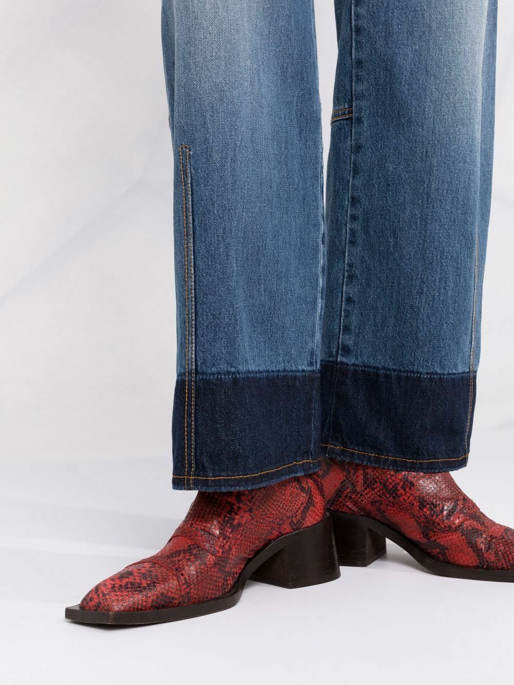 ALEXANDER MCQUEEN - Denim Cotton Jeans