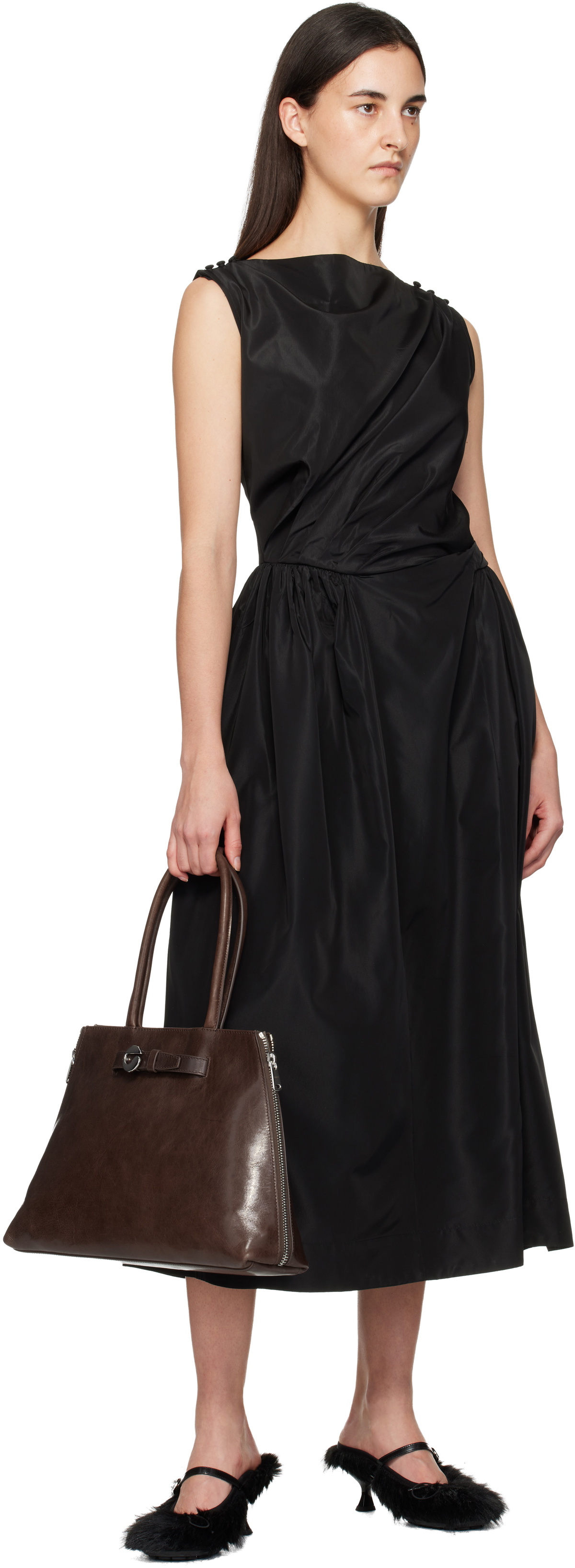 Coperni Brown Data Bag