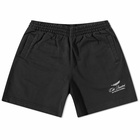 Cole Buxton Men's International Logo Short in Black